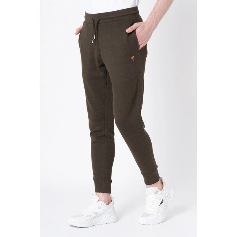 Men's Dark Olive Solid Jogger - Image 2