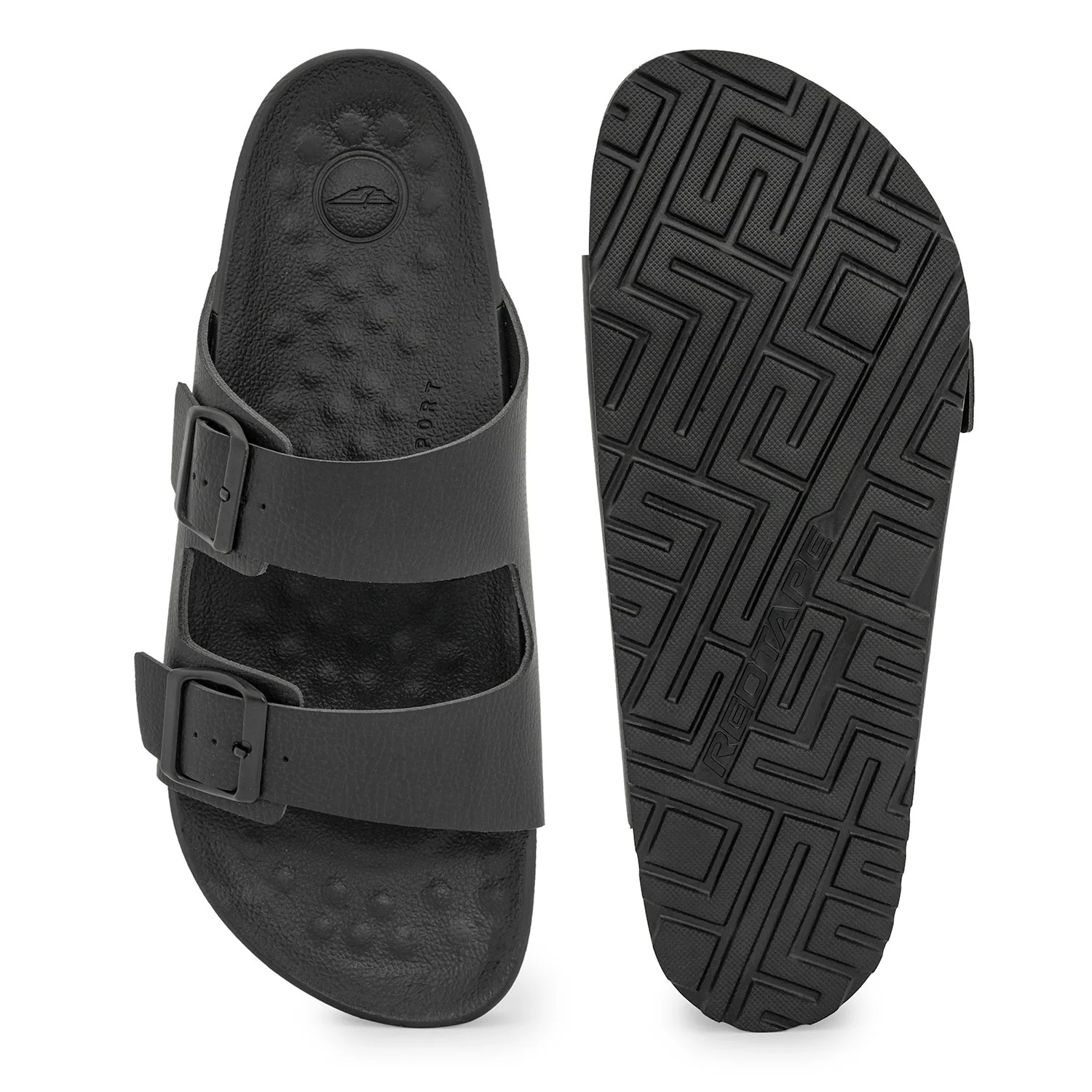 Men's Double Strap Buckle Sliders for Everyday Comfort - Image 5