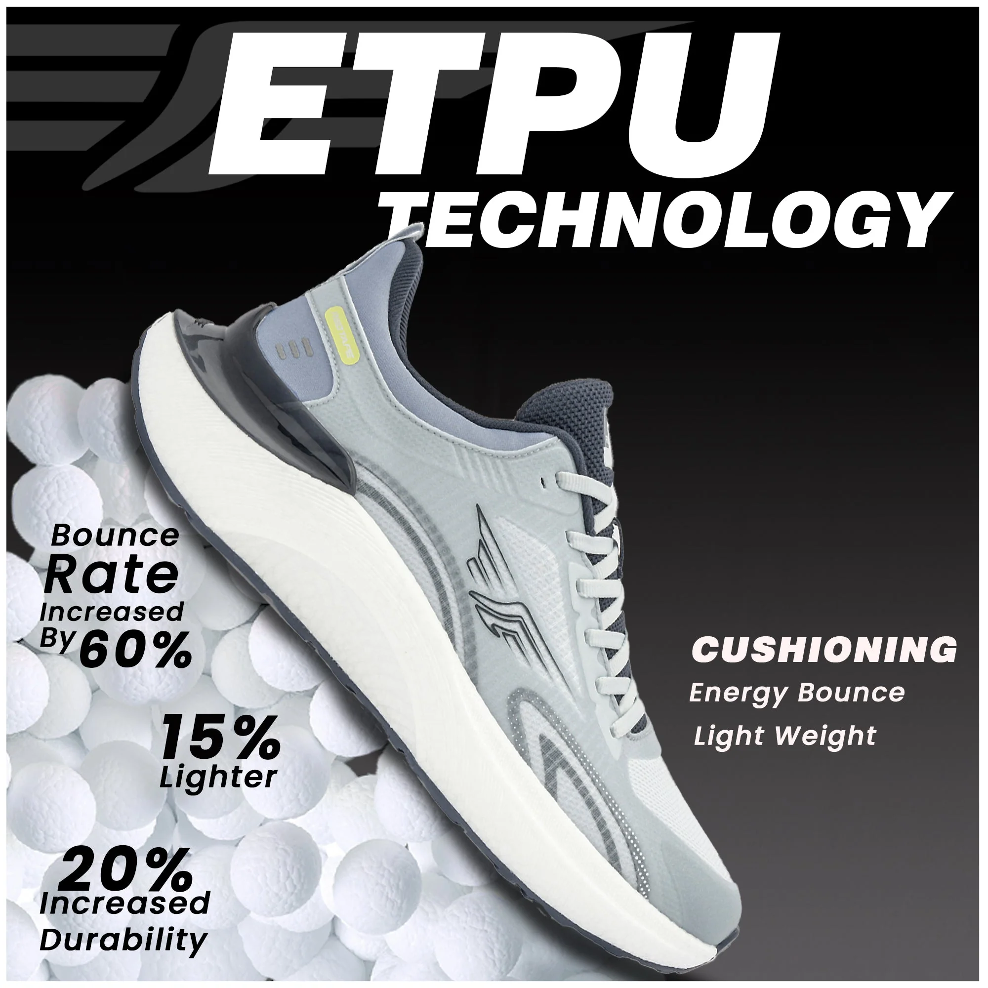 Men's ETPU Athleisure Shoes for Lightweight Comfort & Style - Image 7