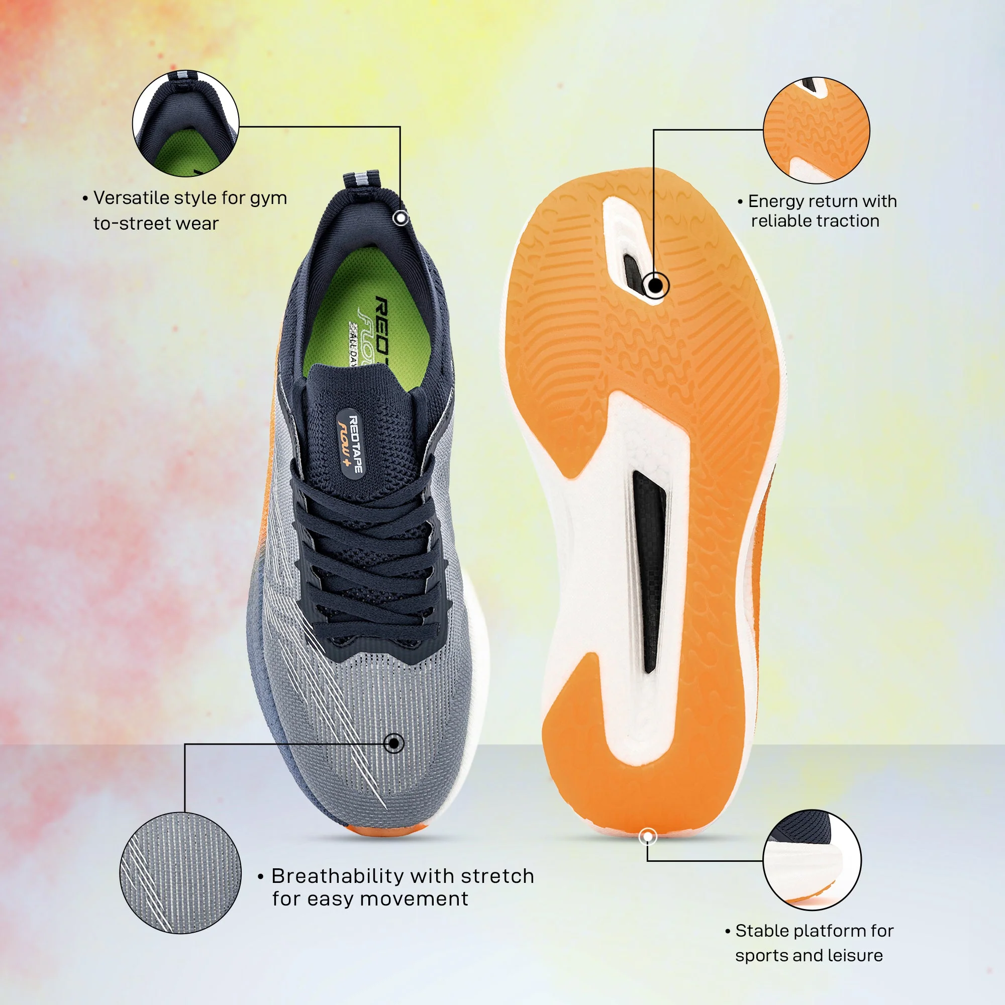 Men ETPU Athleisure Sports Shoes for Great Performance - Image 5