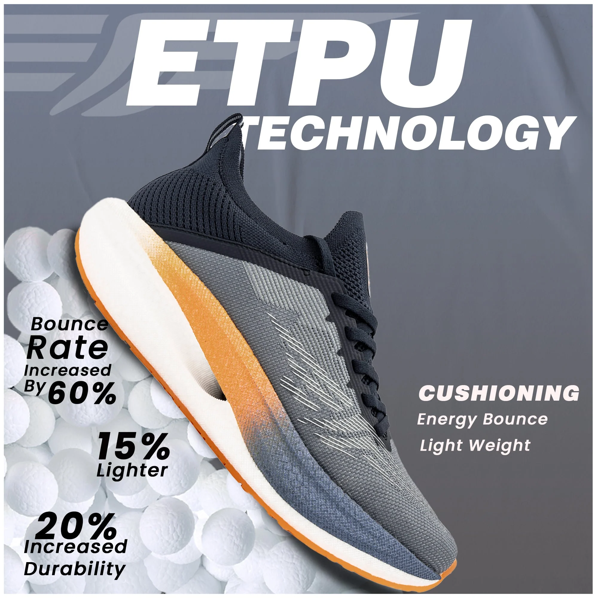 Men ETPU Athleisure Sports Shoes for Great Performance - Image 7