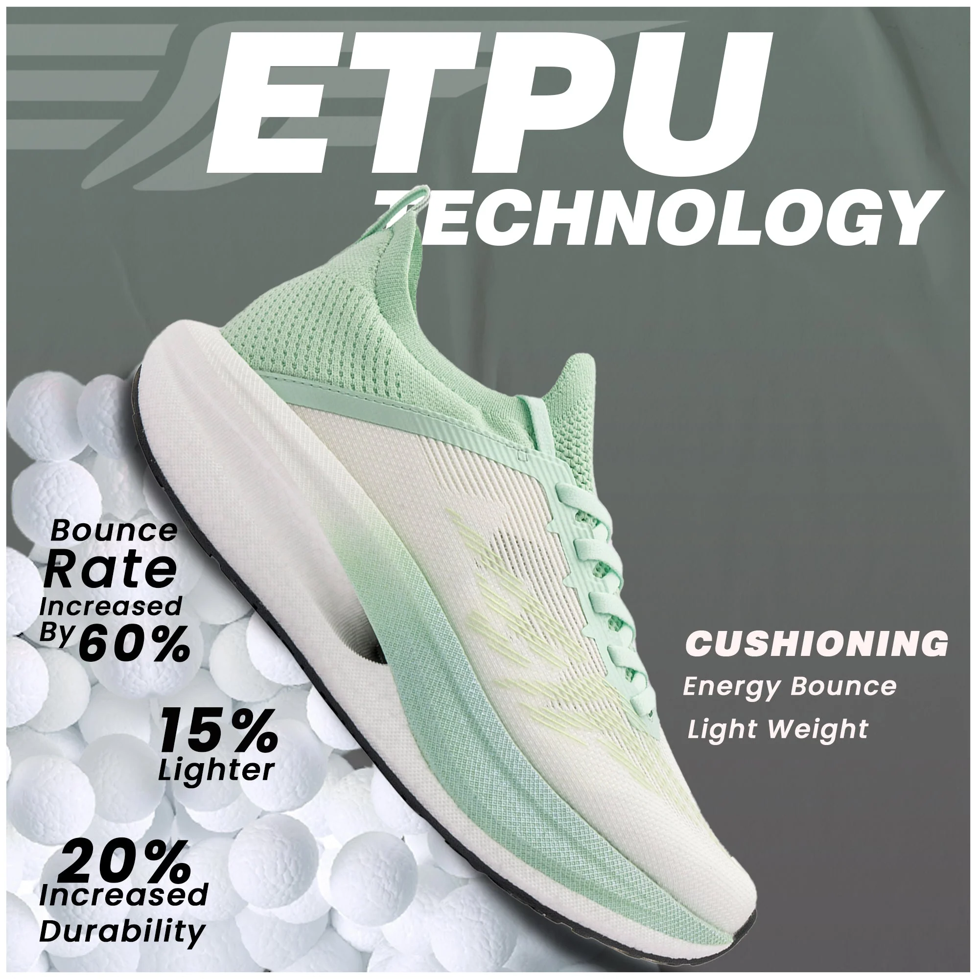 Men ETPU Athleisure Sports Shoes for Great Performance - Image 7