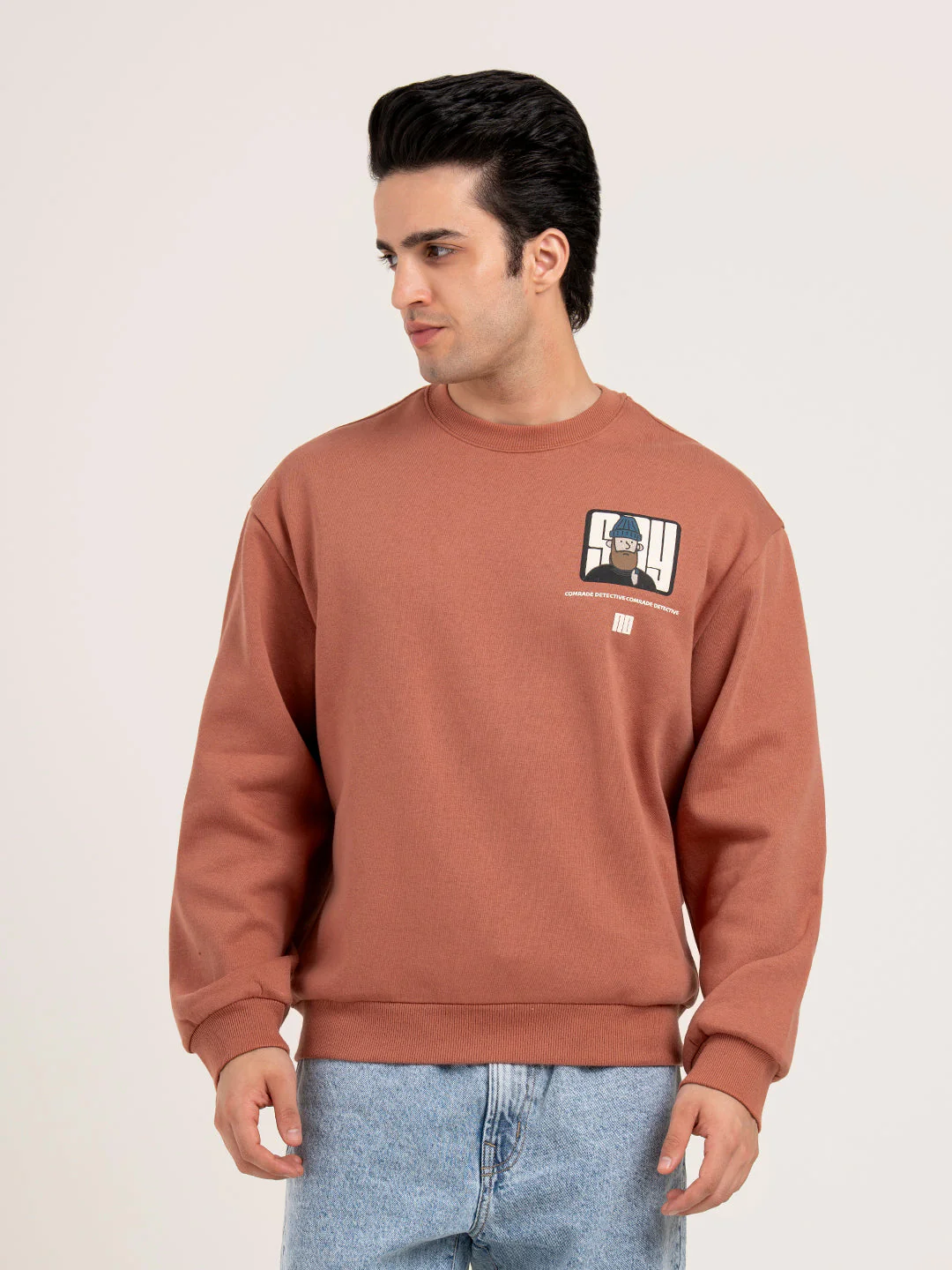 Men's Fleece Sweatshirt - Image 3