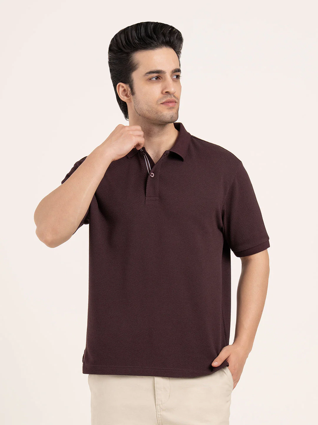 Menâ€™s Football Structure Polo T-Shirt - Image 9