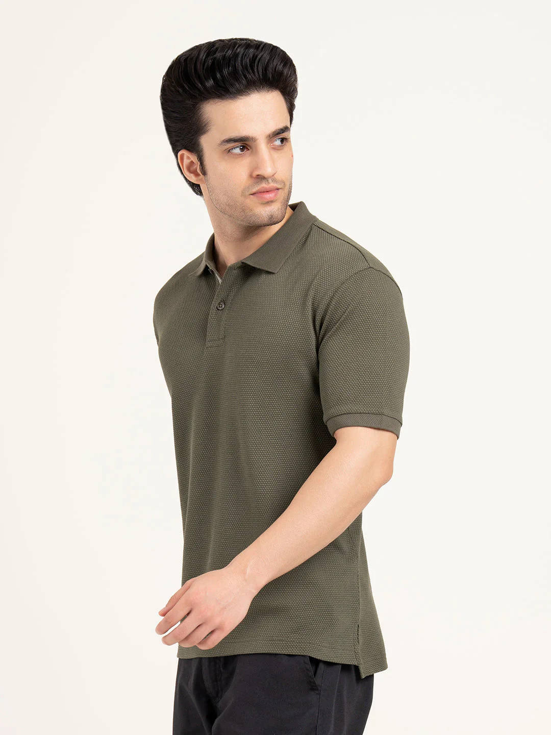 Menâ€™s Football Structure Polo T-Shirt - Image 4