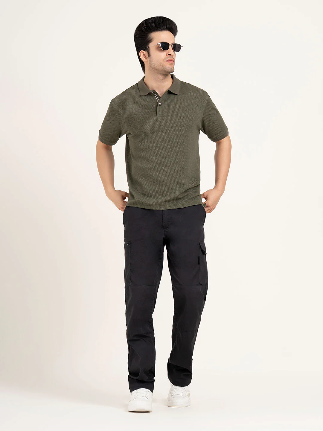 Menâ€™s Football Structure Polo T-Shirt - Image 7