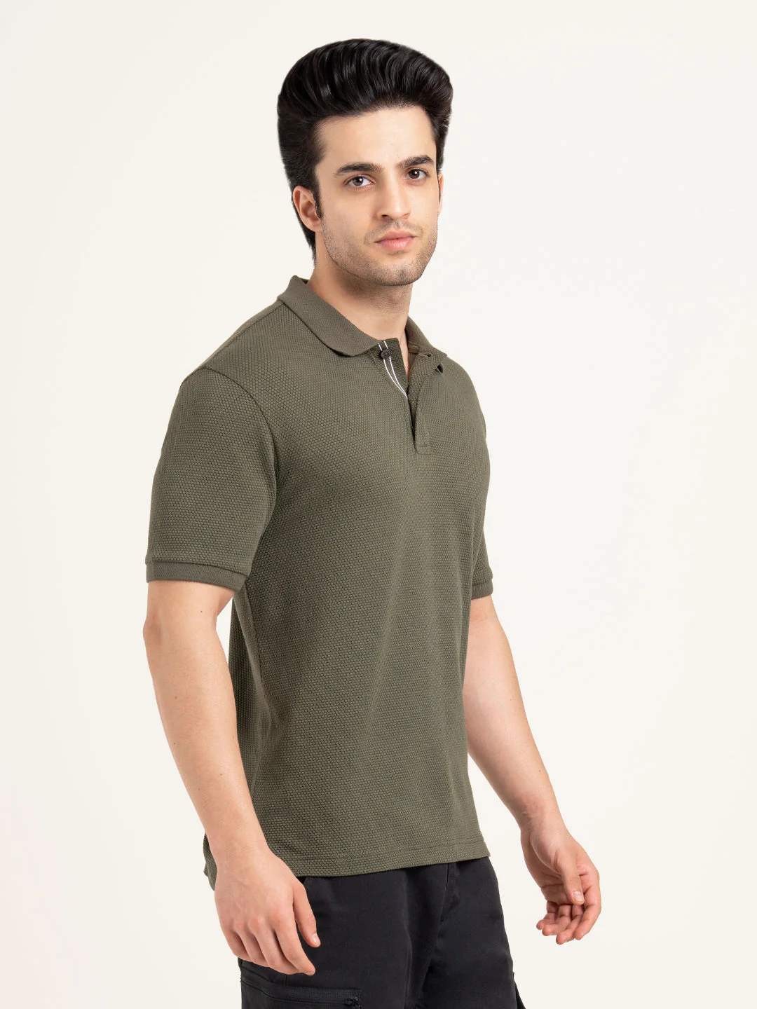 Menâ€™s Football Structure Polo T-Shirt - Image 8