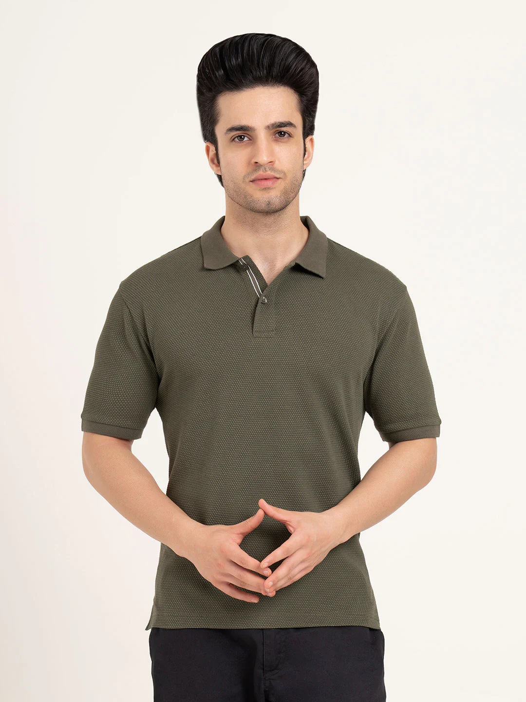 Menâ€™s Football Structure Polo T-Shirt - Image 9