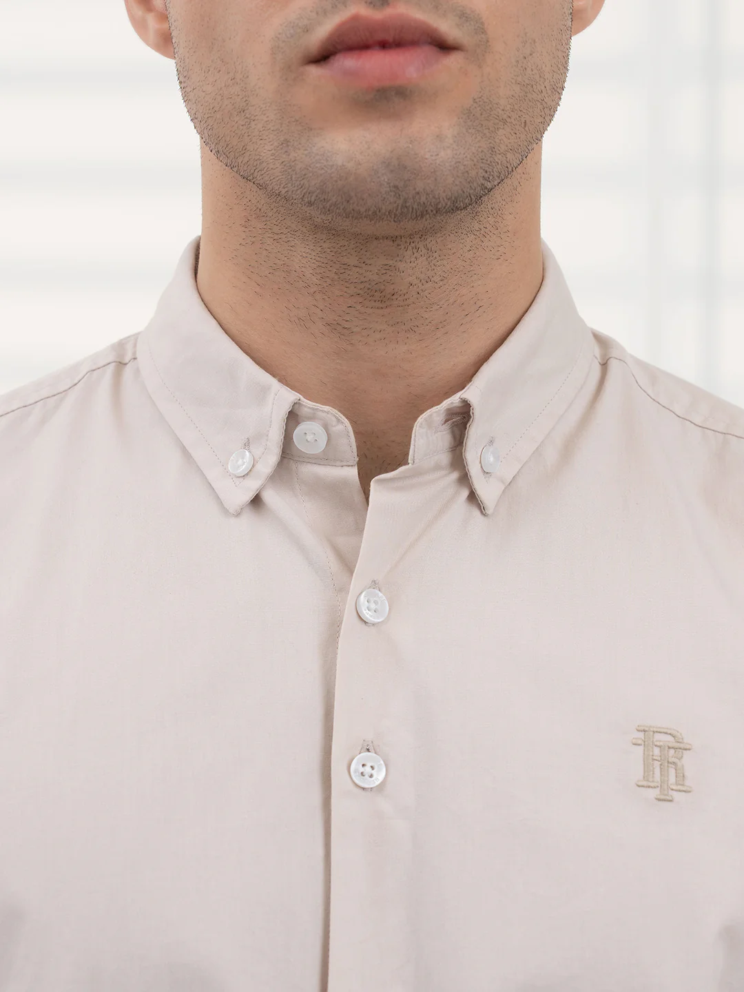 Mens Full Sleeve Poplin Solid Shirt - Image 5