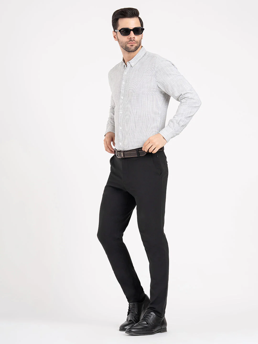 Mens Full Sleeve Stripe Shirt - Image 5