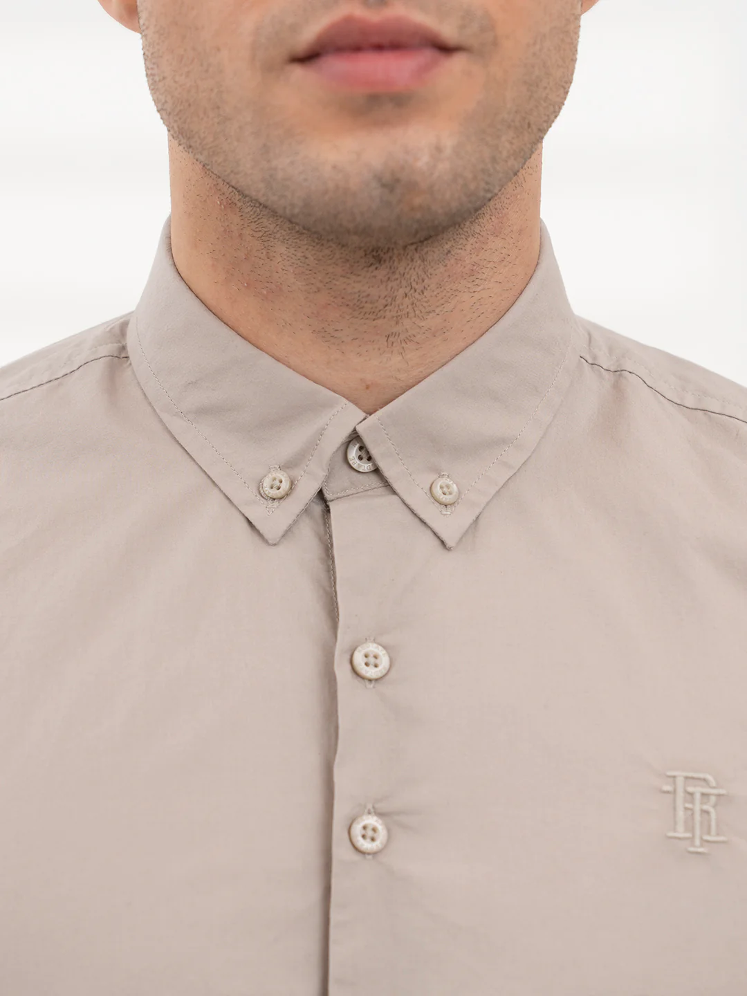 Mens Full Sleeve Solid Poplin Shirt - Image 6