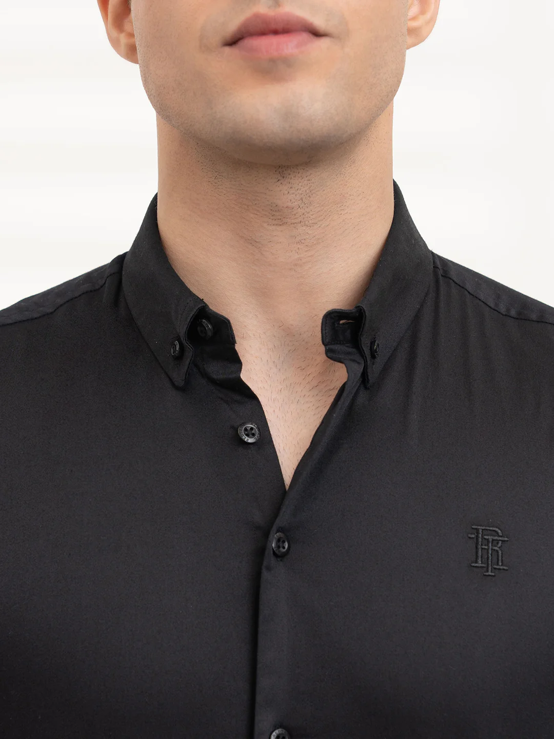 Mens Full Sleeve Solid Shirt - Image 6