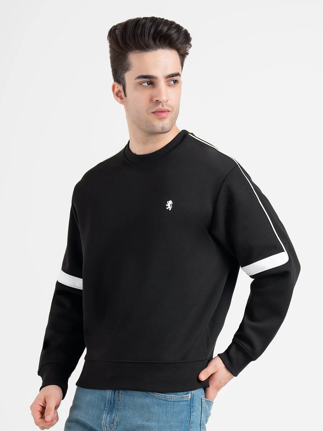 Men's Graphic Print Sweatshirt For Everyday Wear - Image 3