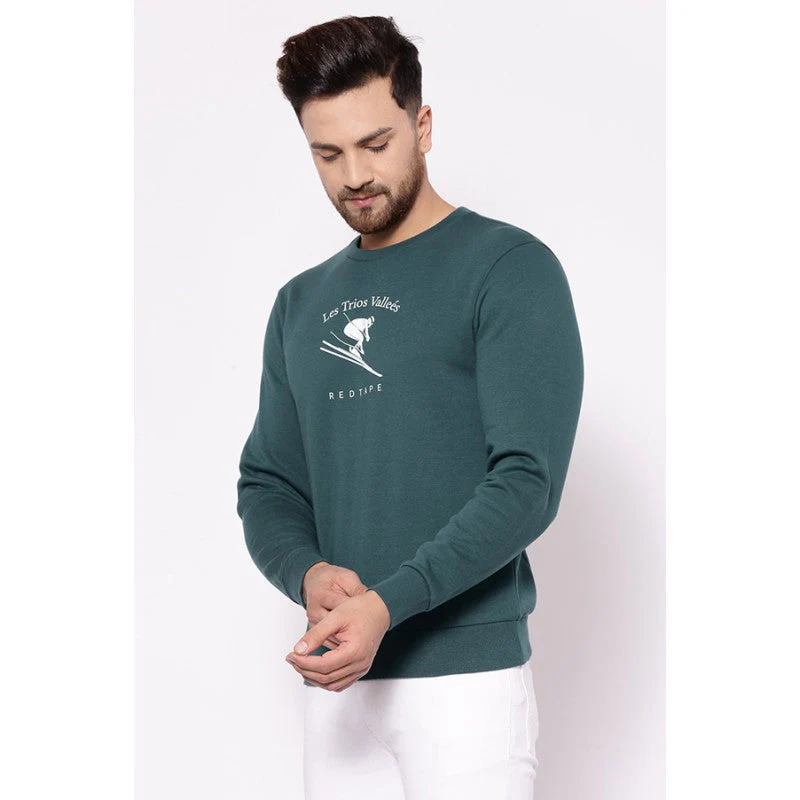Men's Green Sweatshirt - Image 2