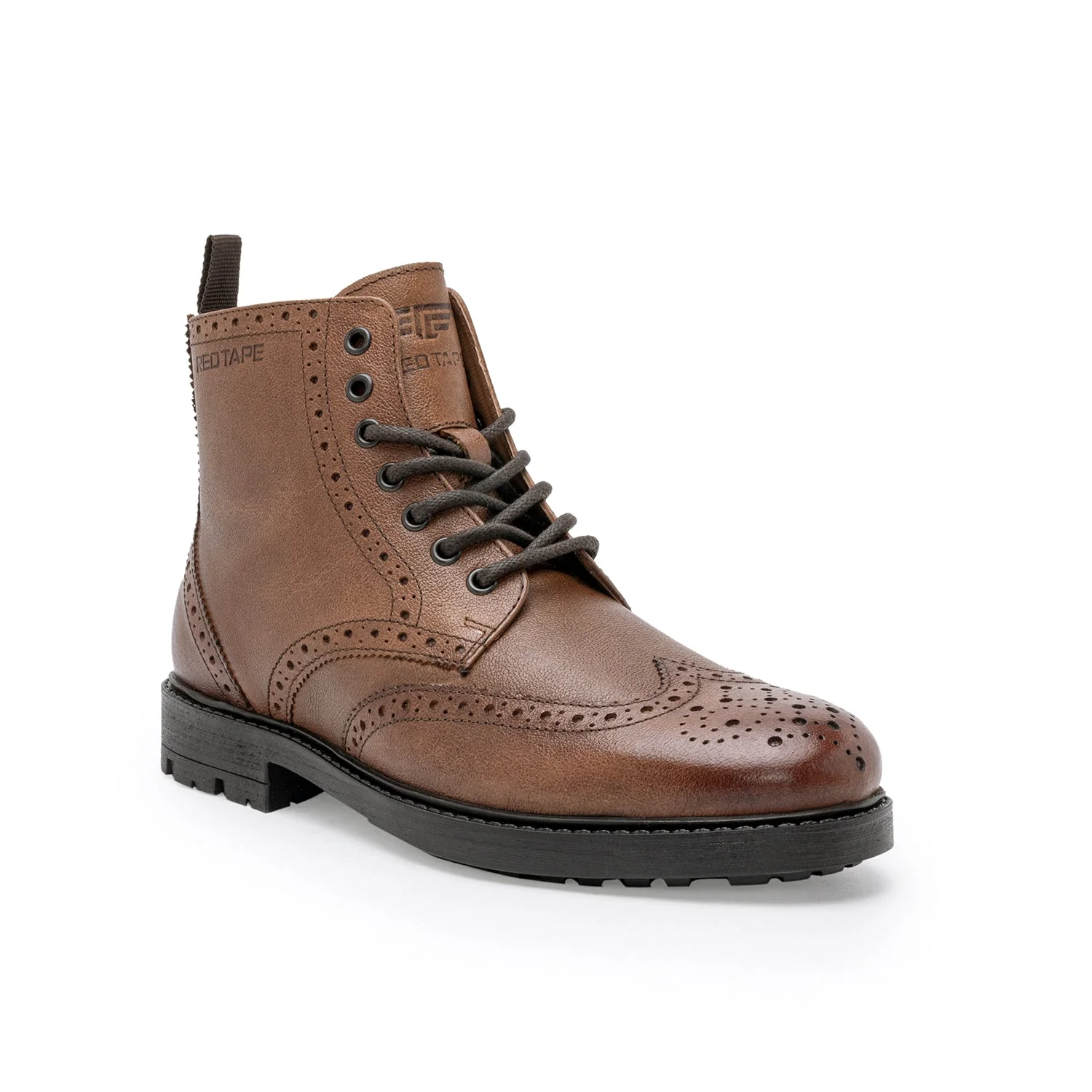 Men's Leather Biker Boots with Comfort and Durable Leather - Image 7