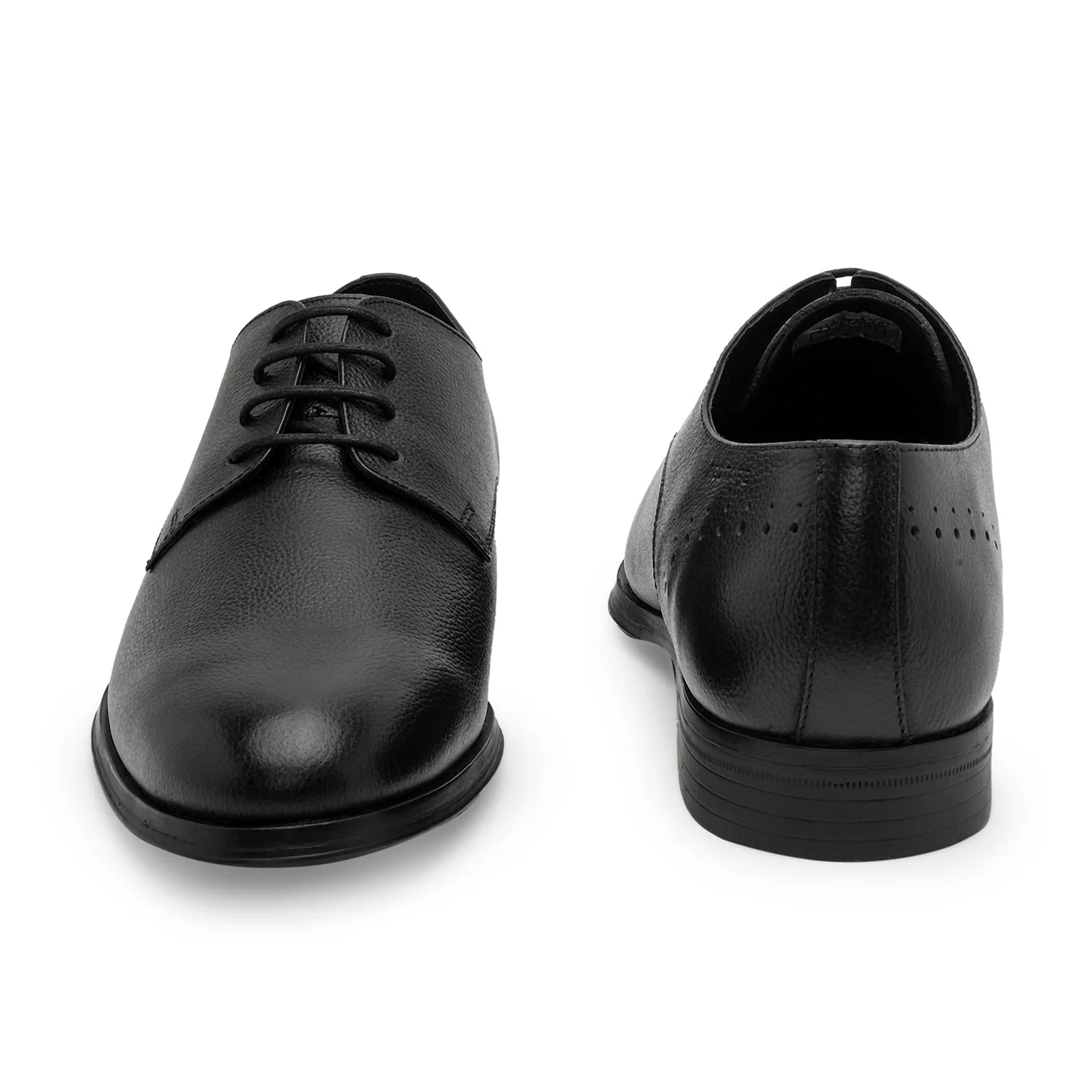 Men's Leather Derby Shoes for Classic Formal Style - Image 4