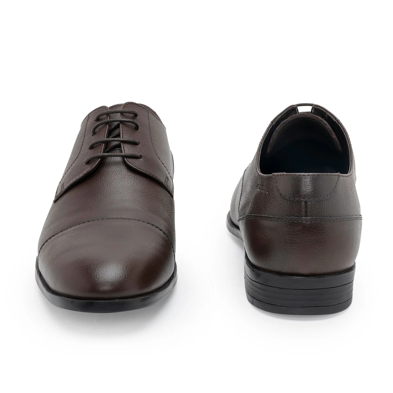 Men's Leather Derby Shoes for Classic Formal Style - Image 4