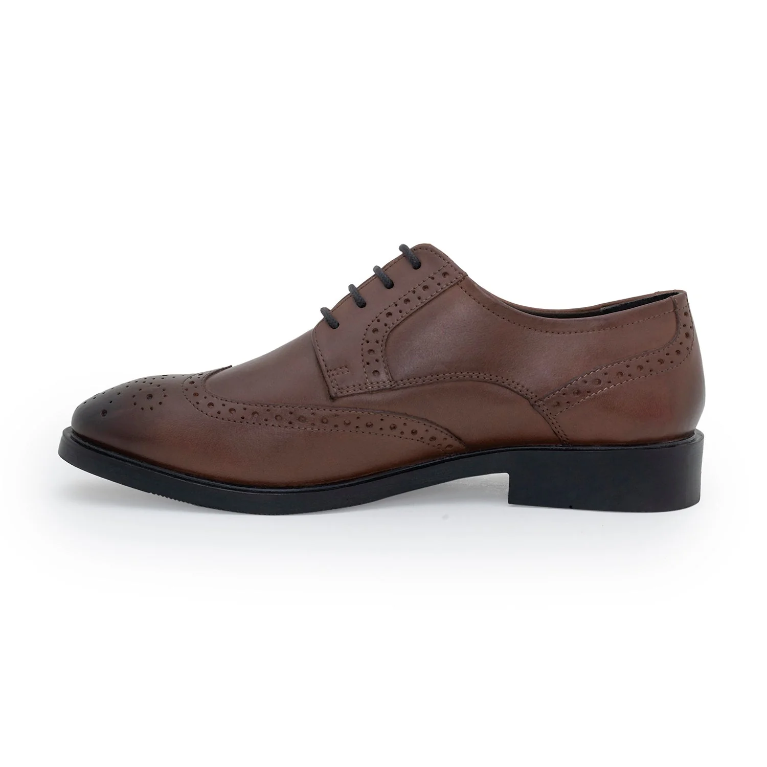 Men's Leather Derby Shoes for Classic Formal Style - Image 3