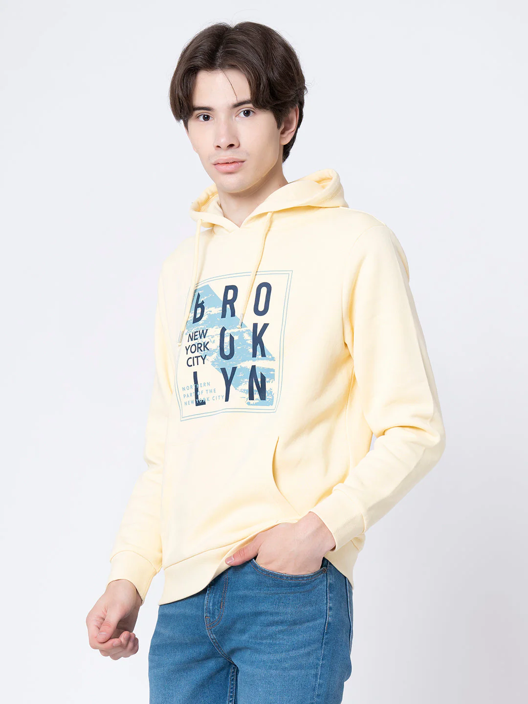 Men's Lemon Graphic Print Hoodie - Image 2