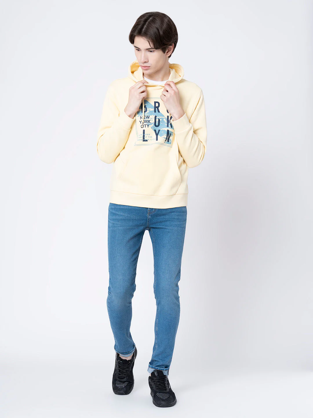 Men's Lemon Graphic Print Hoodie - Image 5
