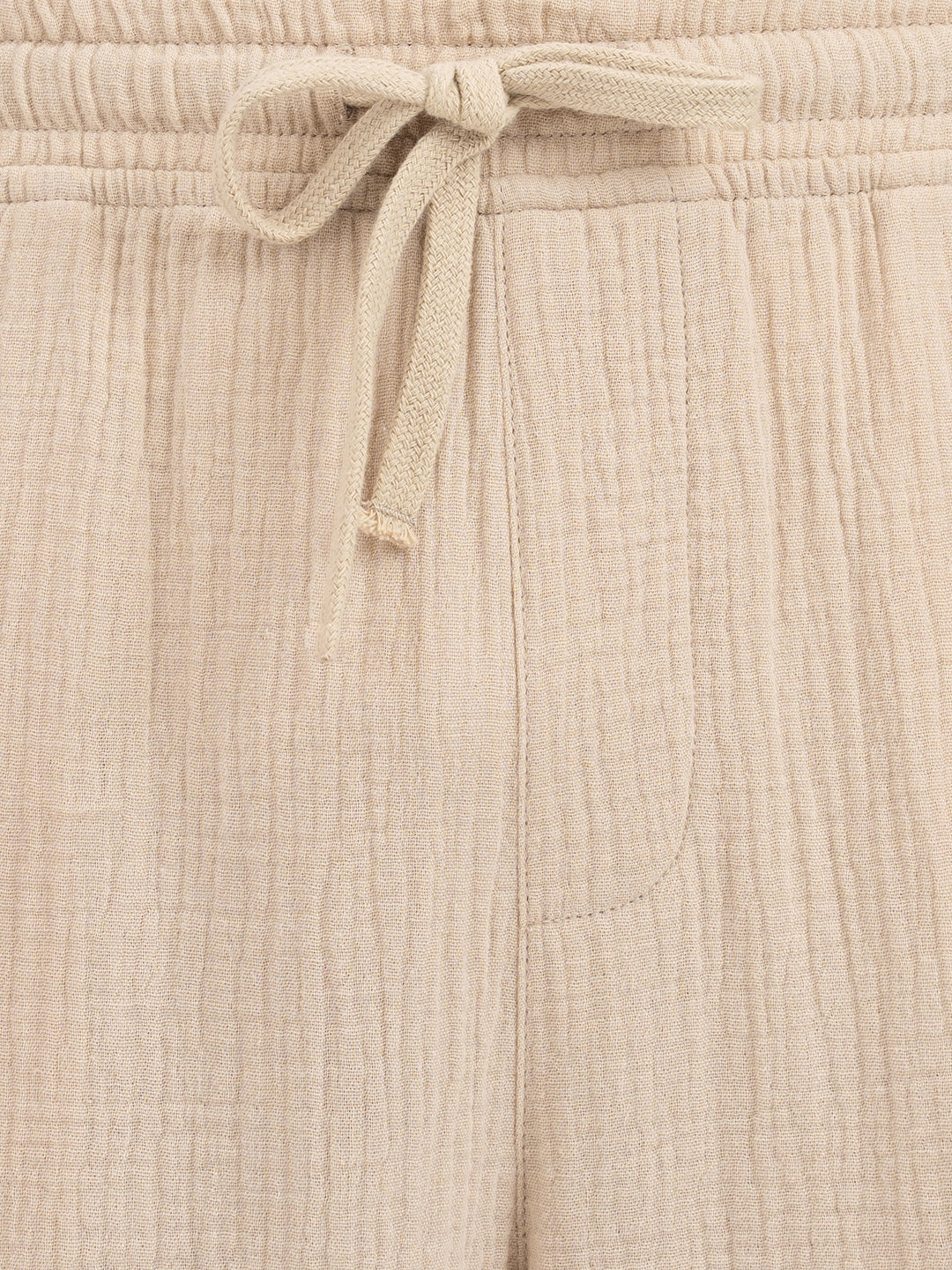 Mens Linen Pants in Sand - Image 4