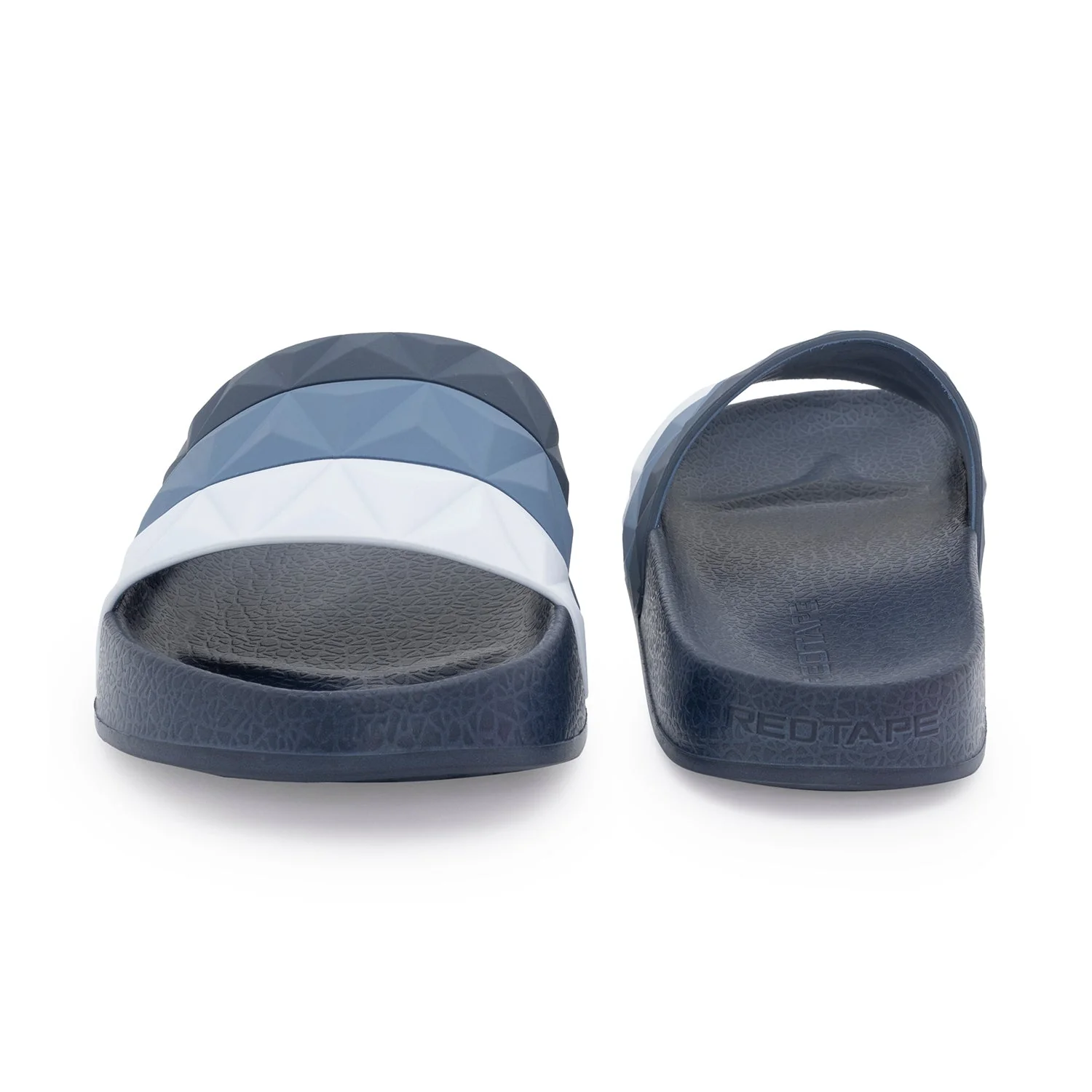 Men's Navy Blue TPVR Sliders for Everyday Comfort - Image 4