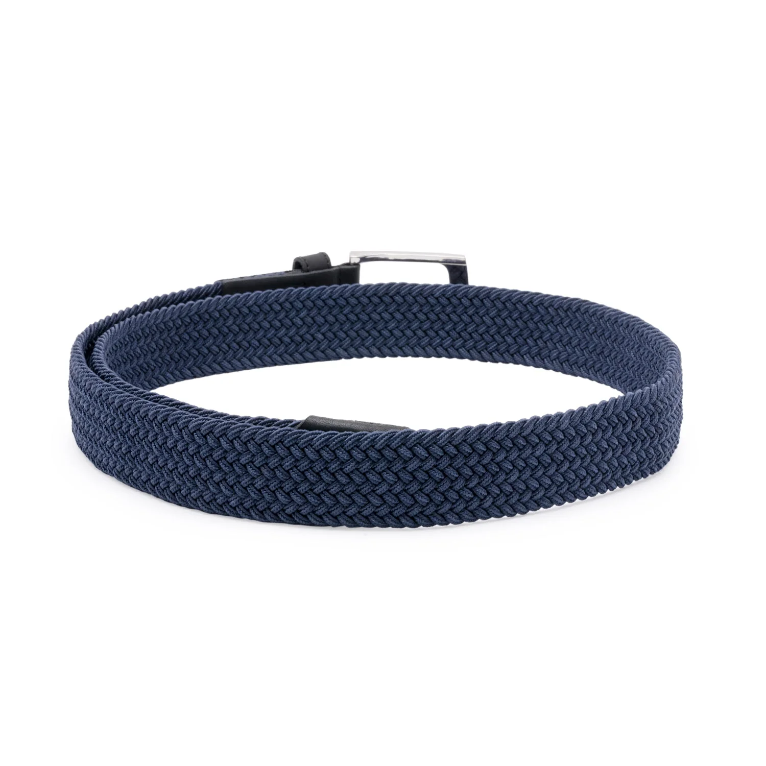 Men's Navy Synthetic Belt - Image 5