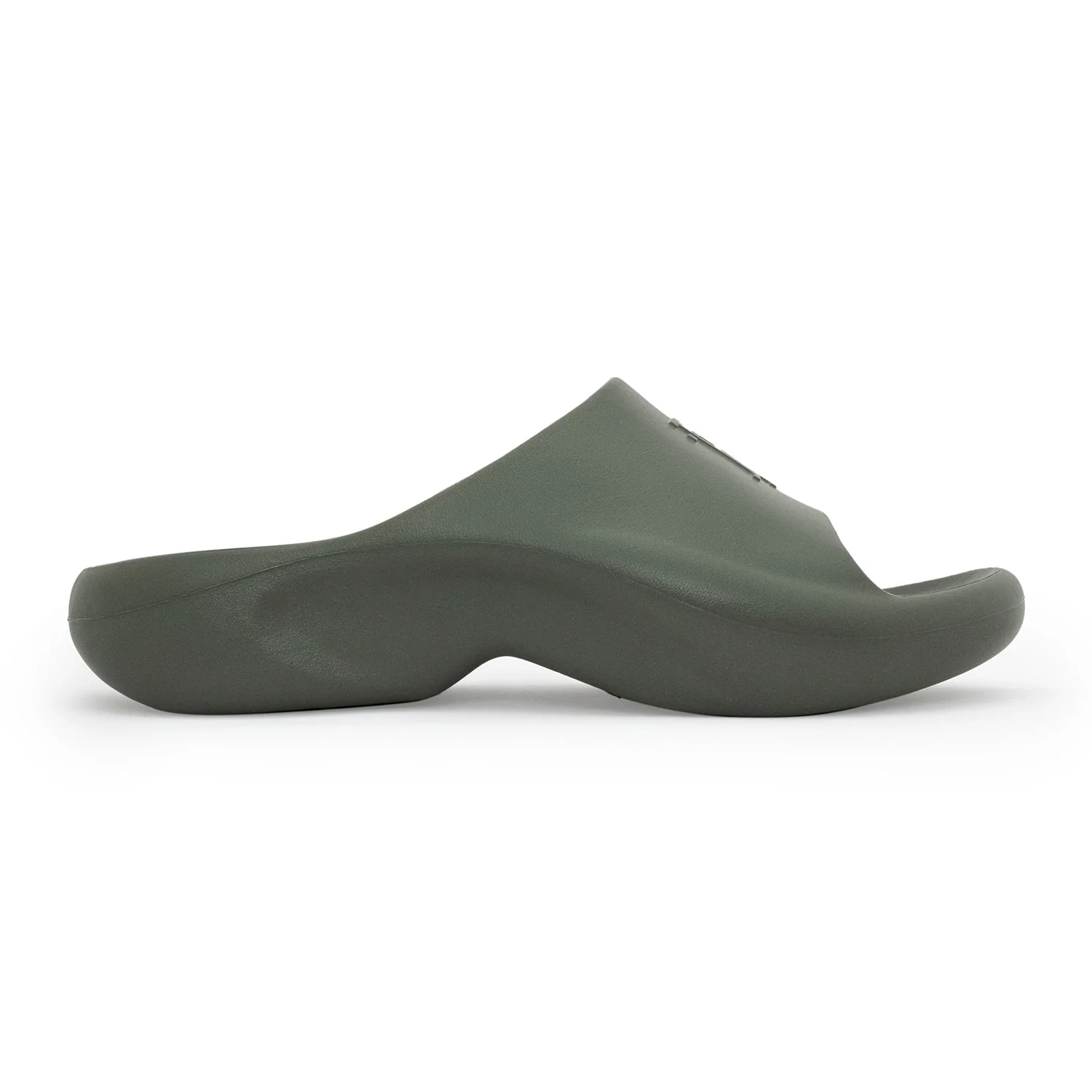 Men's Olive Sliders for Relaxed Everyday Comfort - Image 2