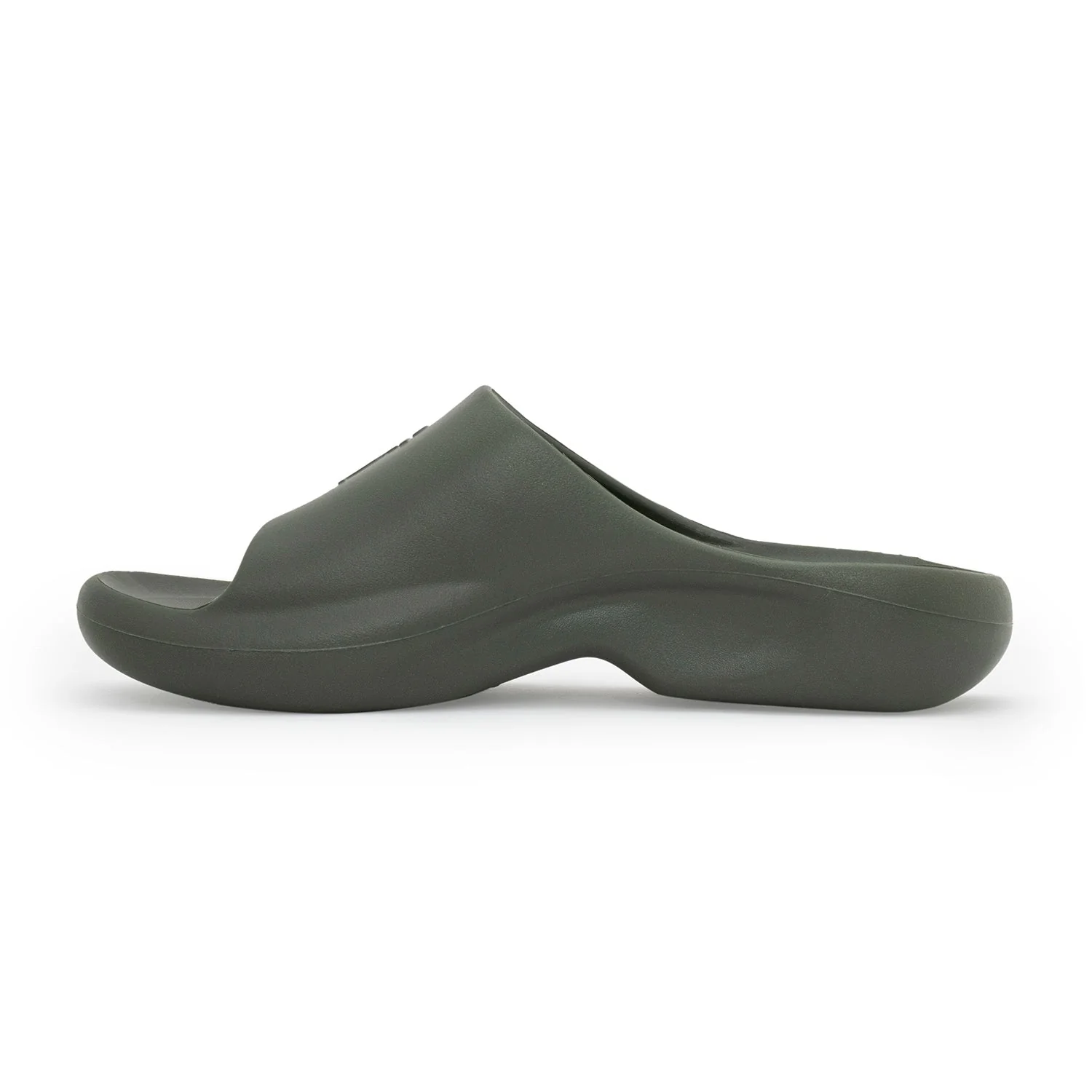Men's Olive Sliders for Relaxed Everyday Comfort - Image 3