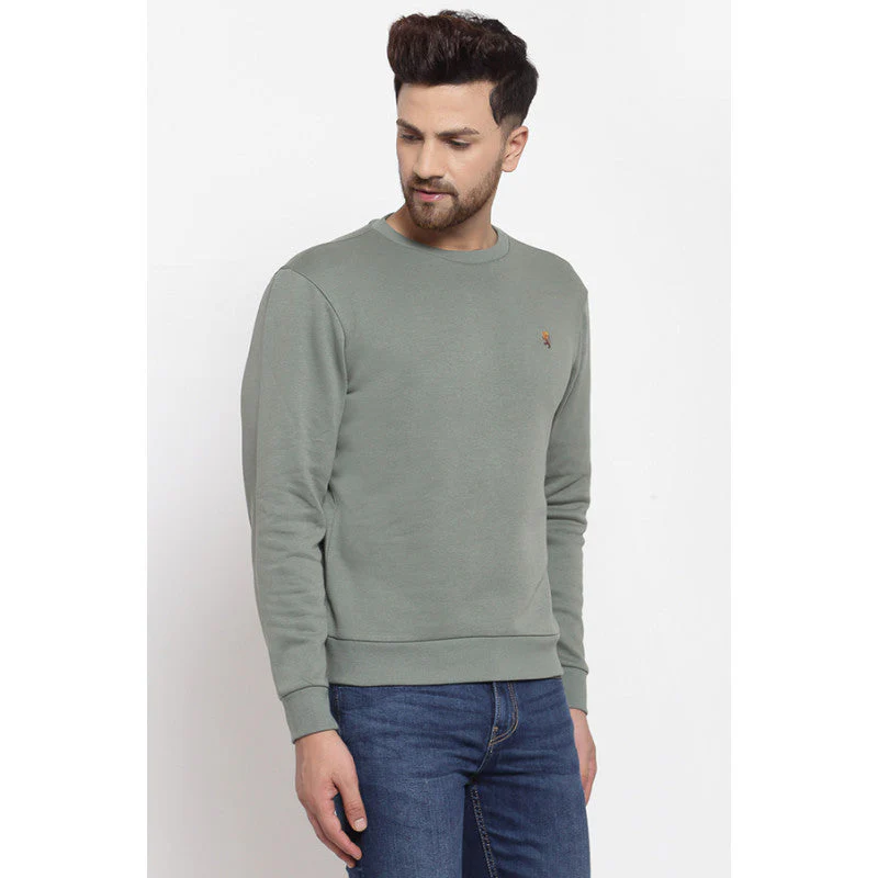 Men's Olive Sweatshirt - Image 2