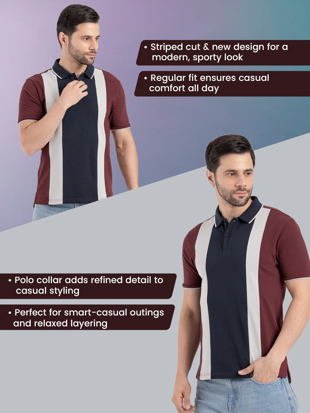 Mens Polo T-Shirt - Image 2