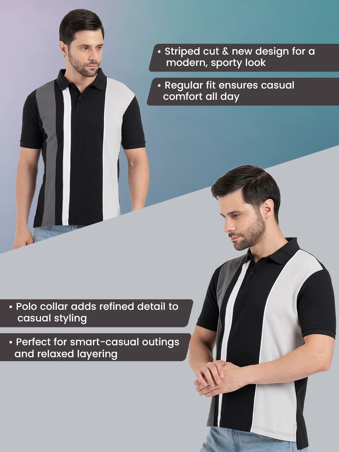 Mens Polo T-Shirt - Image 2