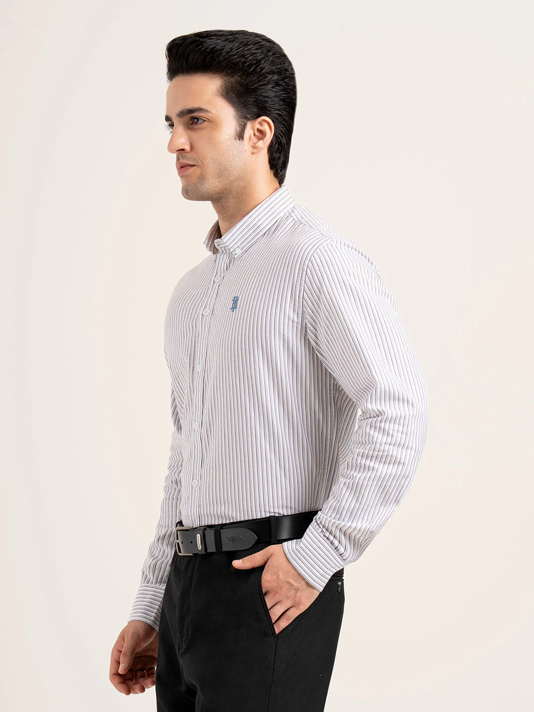 Menâ€™s Premium Cotton Shirt for Stylish Everyday Refined Look - Image 4