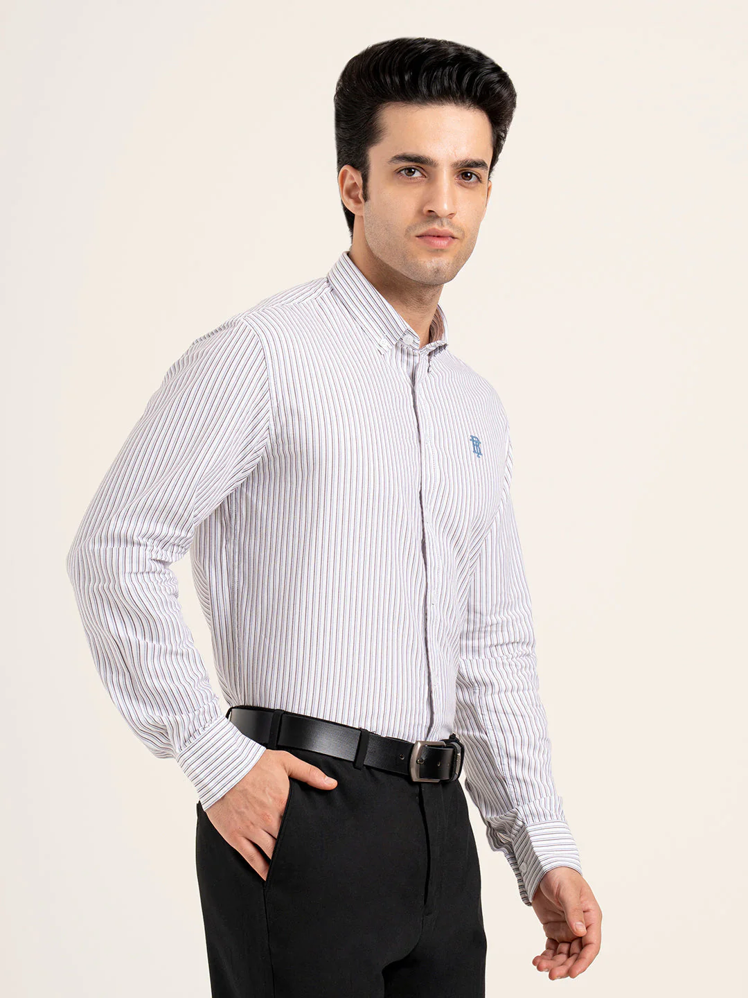 Menâ€™s Premium Cotton Shirt for Stylish Everyday Refined Look - Image 6