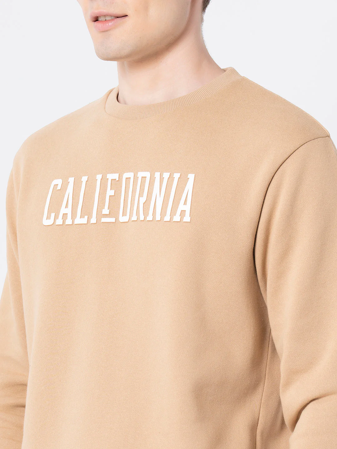 Men's Sand Graphic Print Sweatshirt - Image 4