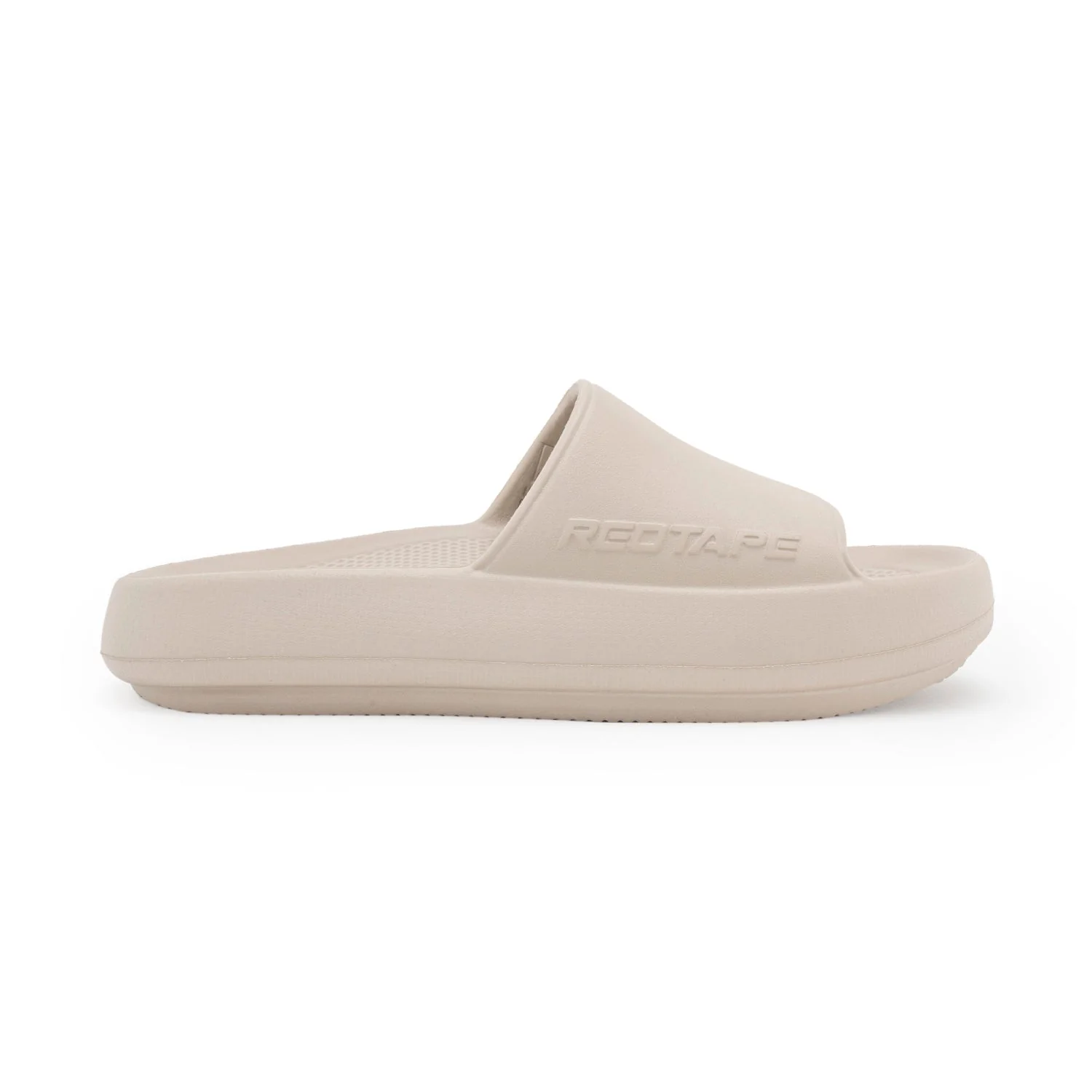 Mens Sliders in Beige | Casual Pool Sliders - Image 2