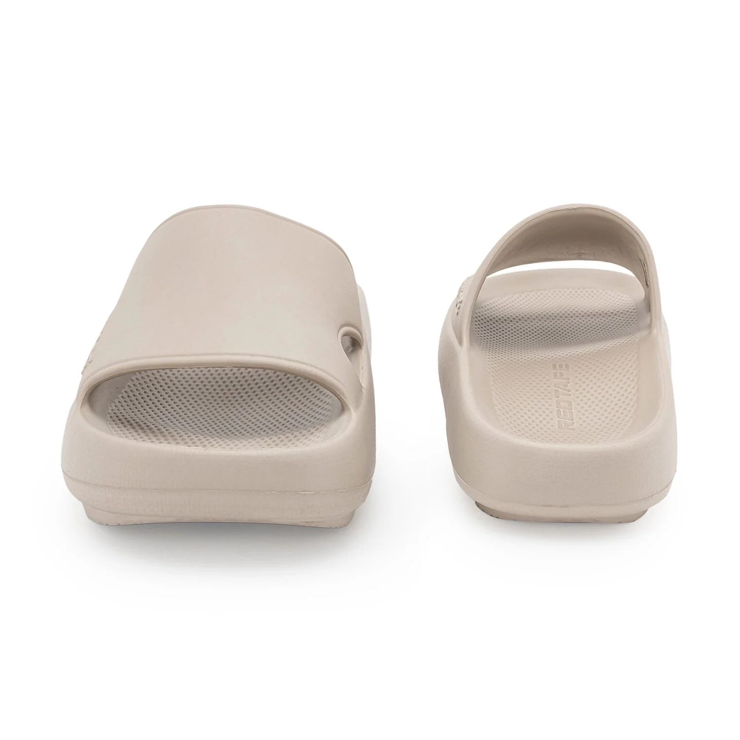 Mens Sliders in Beige | Casual Pool Sliders - Image 4