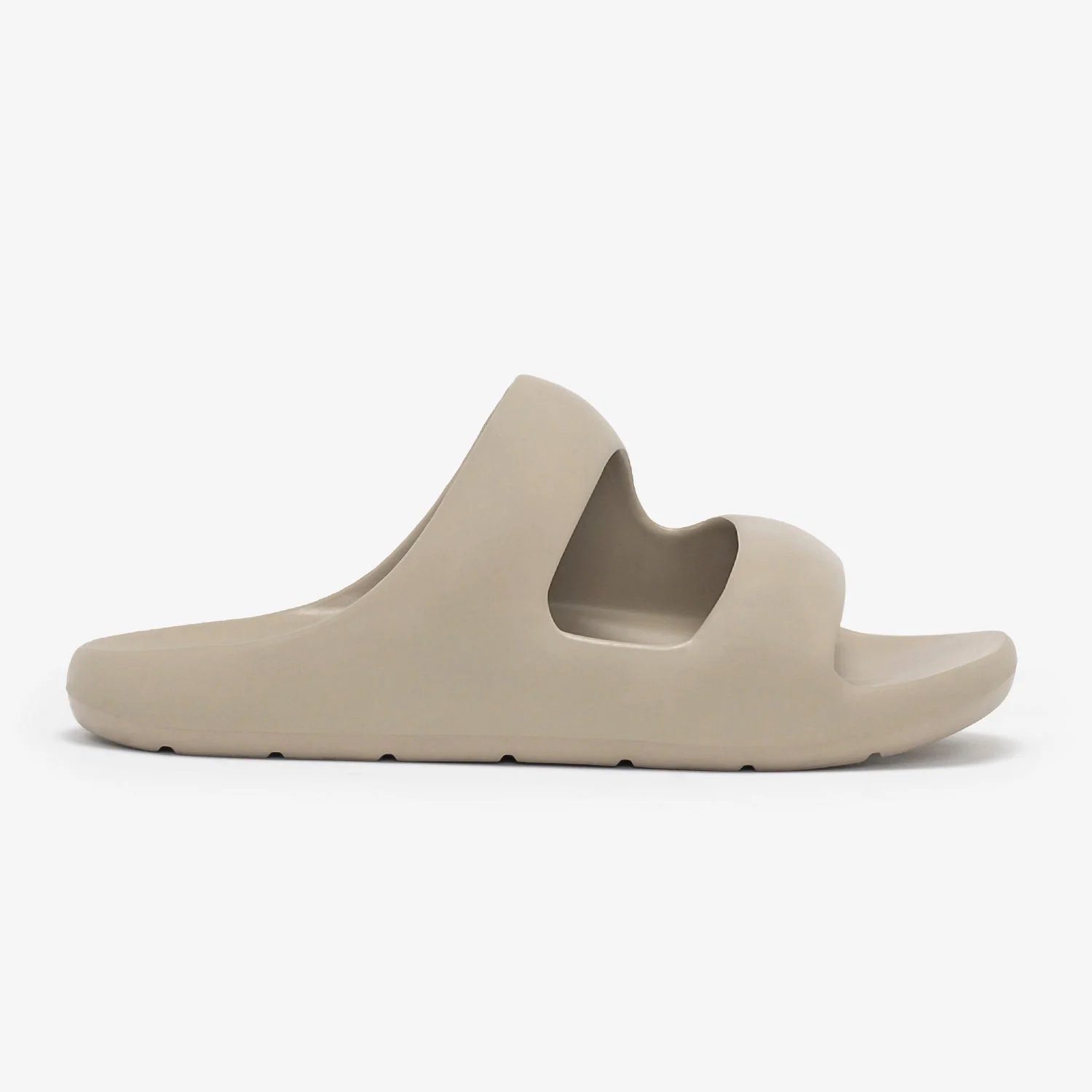 Mens Sliders in Beige | Casual Pool Sliders - Image 2