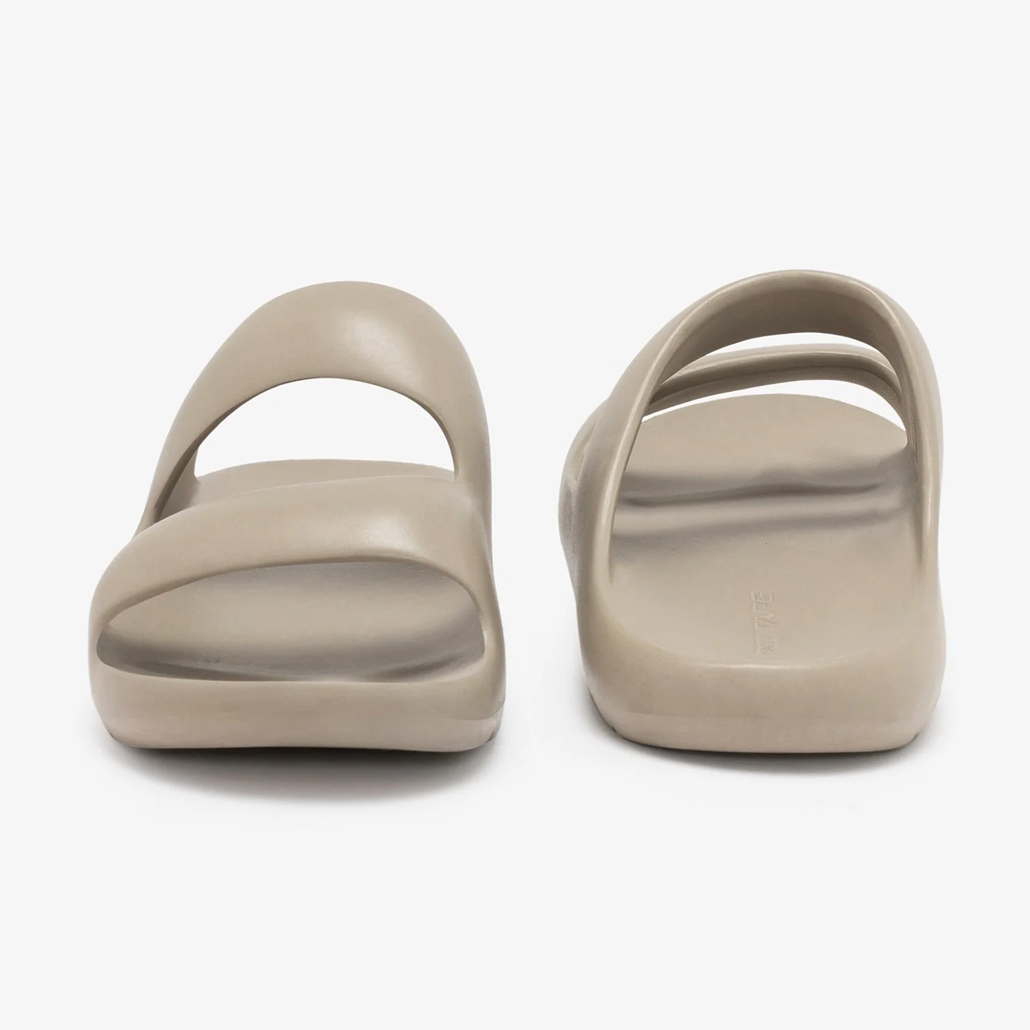 Mens Sliders in Beige | Casual Pool Sliders - Image 4