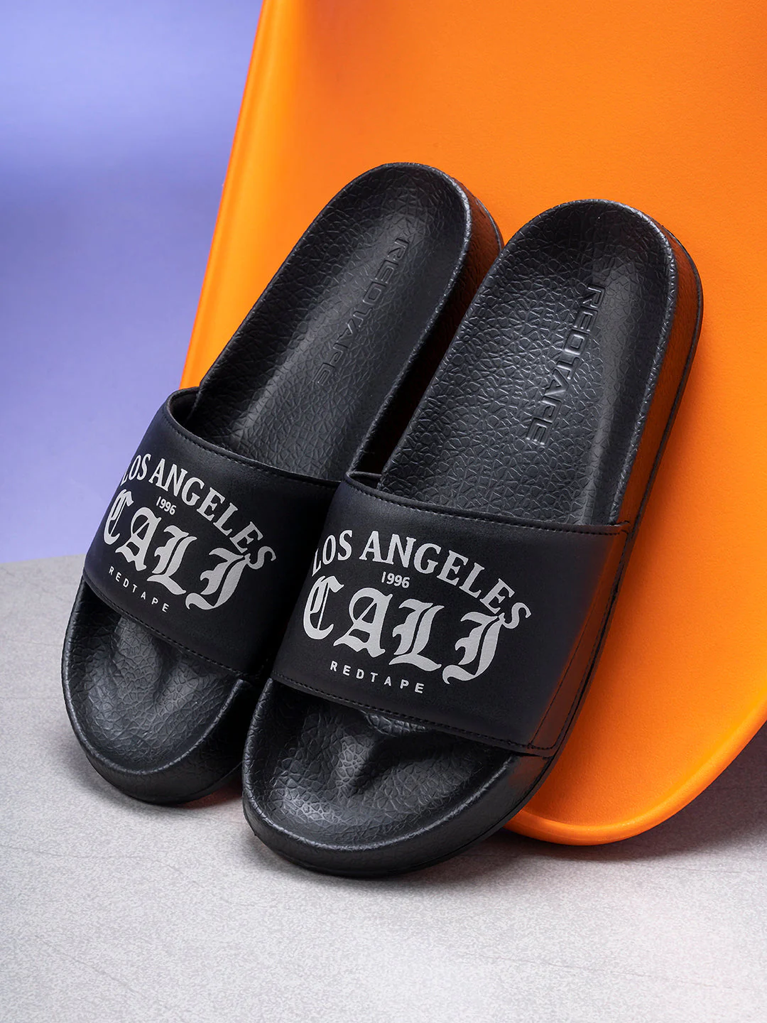 Mens Sliders in Black | Casual Pool Sliders - Image 6