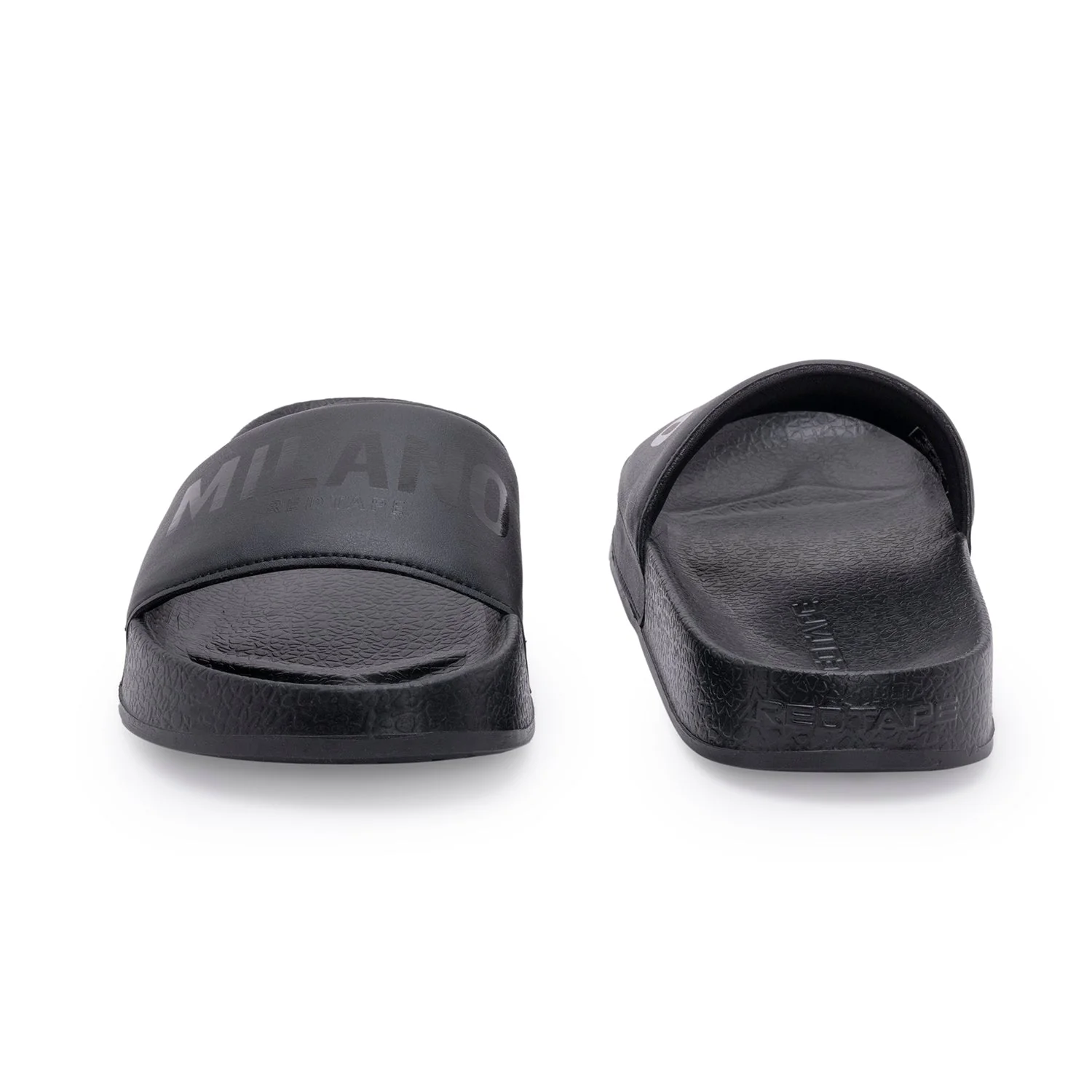Mens Sliders in Black | Casual Pool Sliders - Image 4