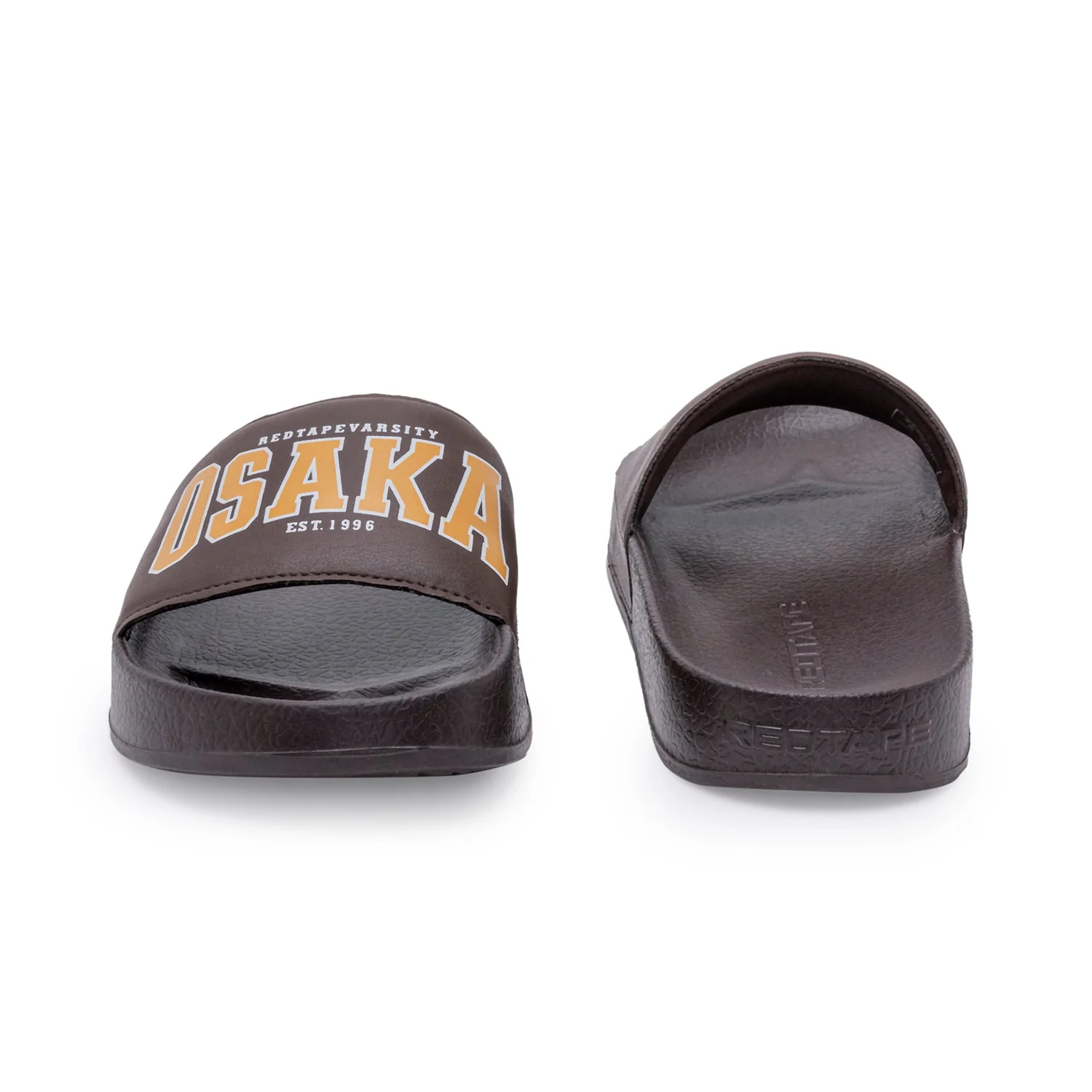 Mens Sliders in Dark Brown | Casual Pool Sliders - Image 4