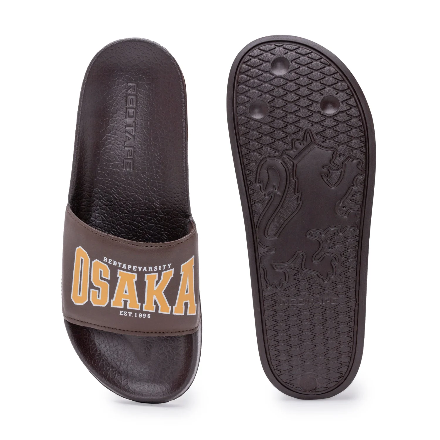 Mens Sliders in Dark Brown | Casual Pool Sliders - Image 5