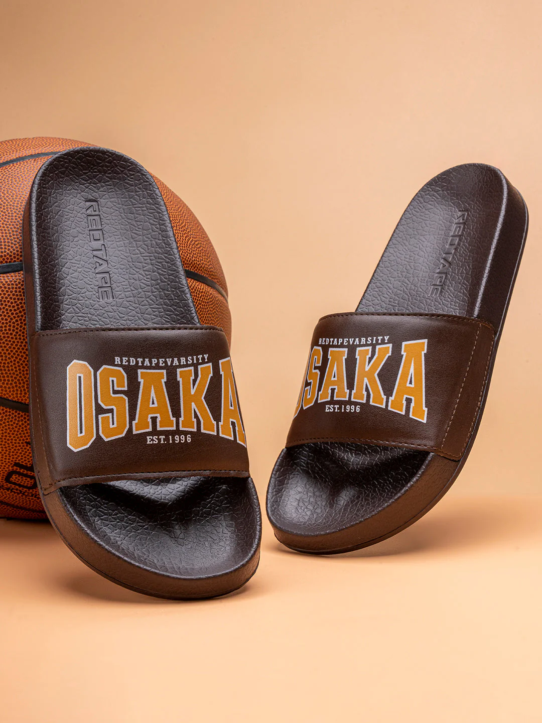 Mens Sliders in Dark Brown | Casual Pool Sliders - Image 6