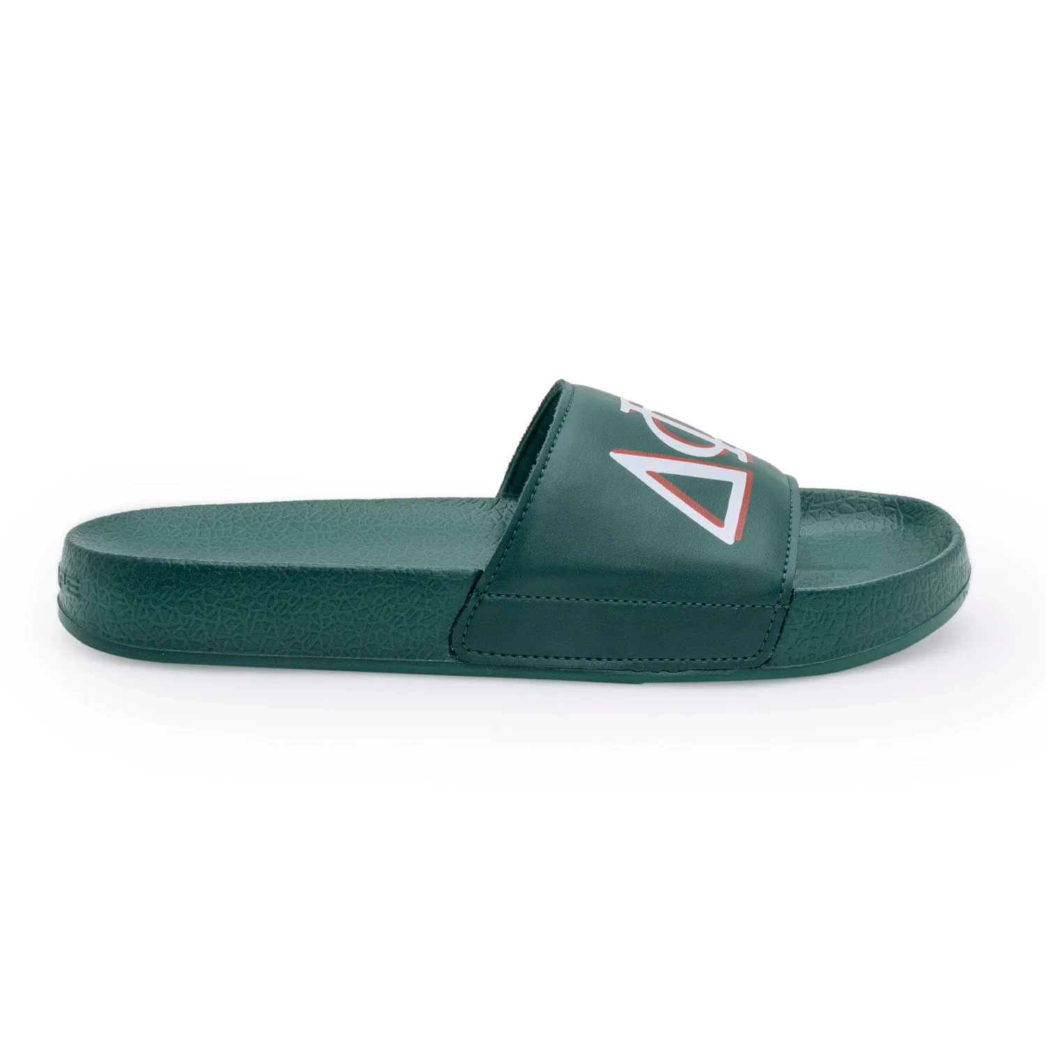 Mens Sliders in Dark Green | Casual Pool Sliders - Image 2
