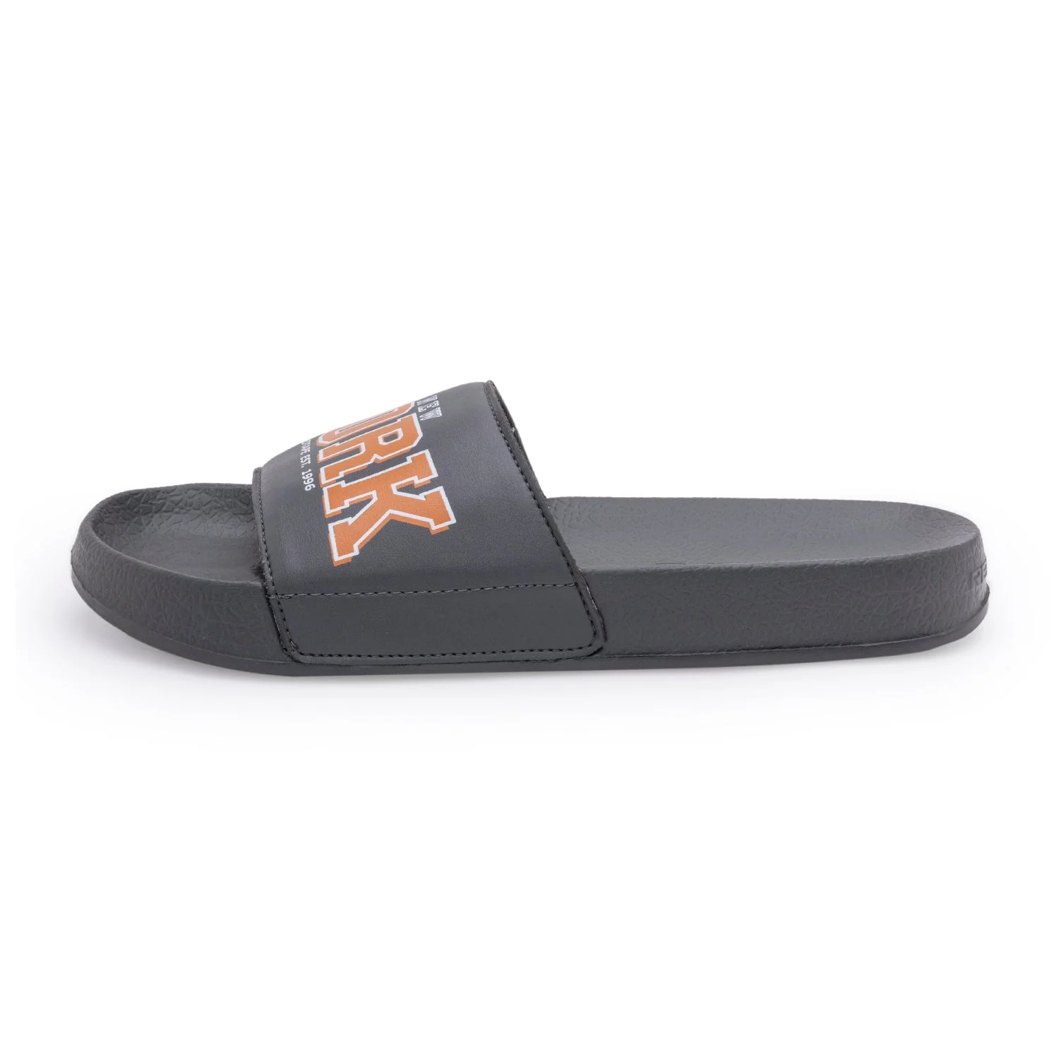 Mens Sliders in Dark Grey | Casual Pool Sliders - Image 3