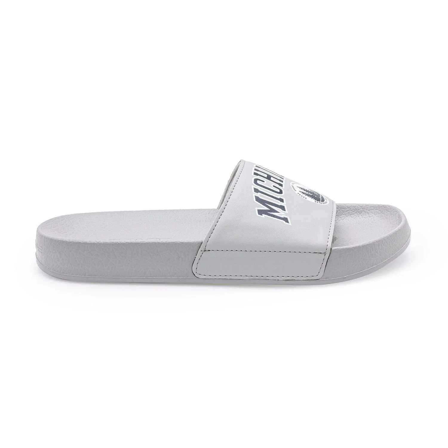 Mens Sliders in Grey | Casual Pool Sliders - Image 2