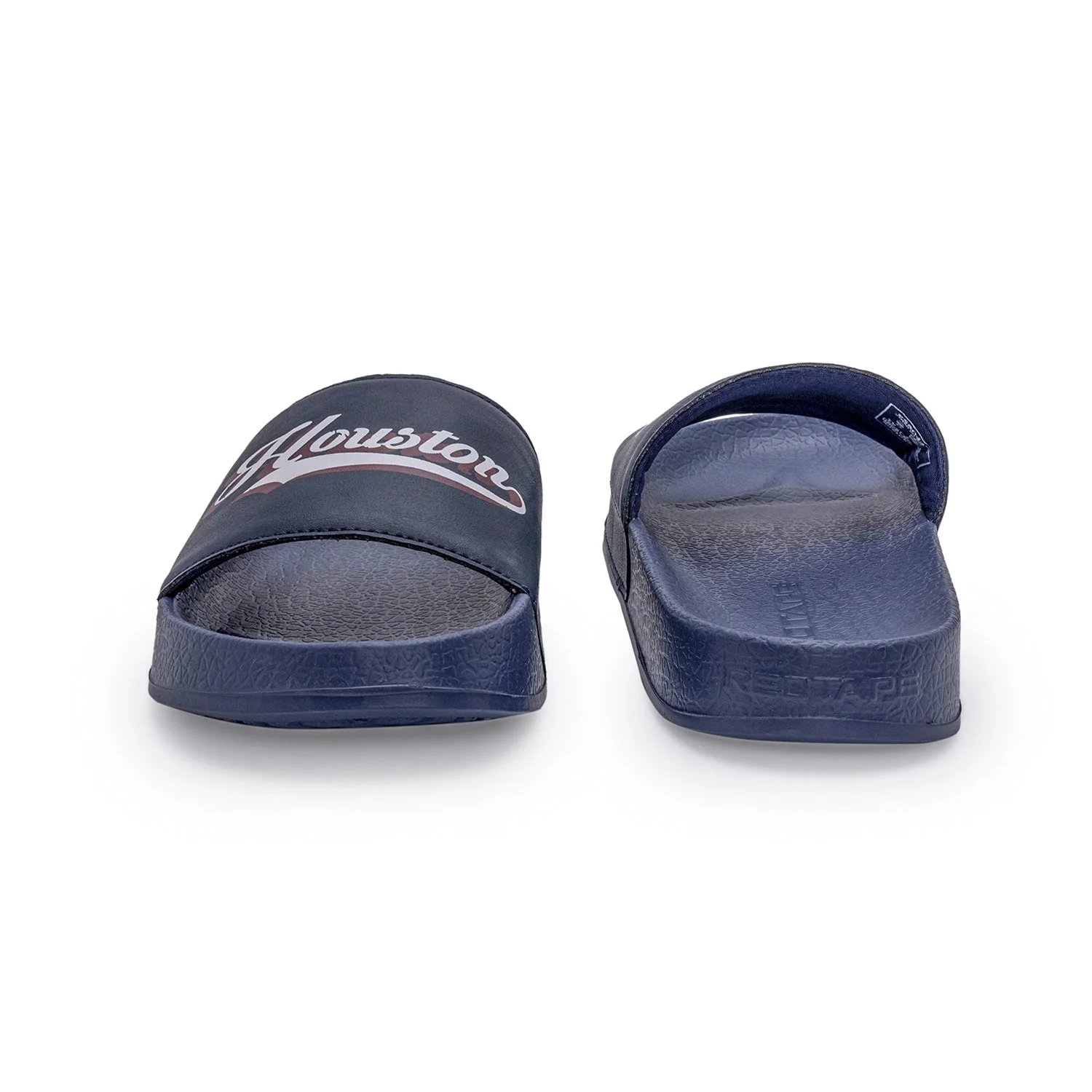 Mens Sliders in Navy | Casual Pool Sliders - Image 4