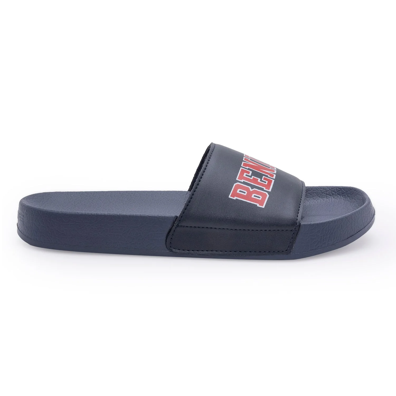 Mens Sliders in Navy | Casual Pool Sliders - Image 2