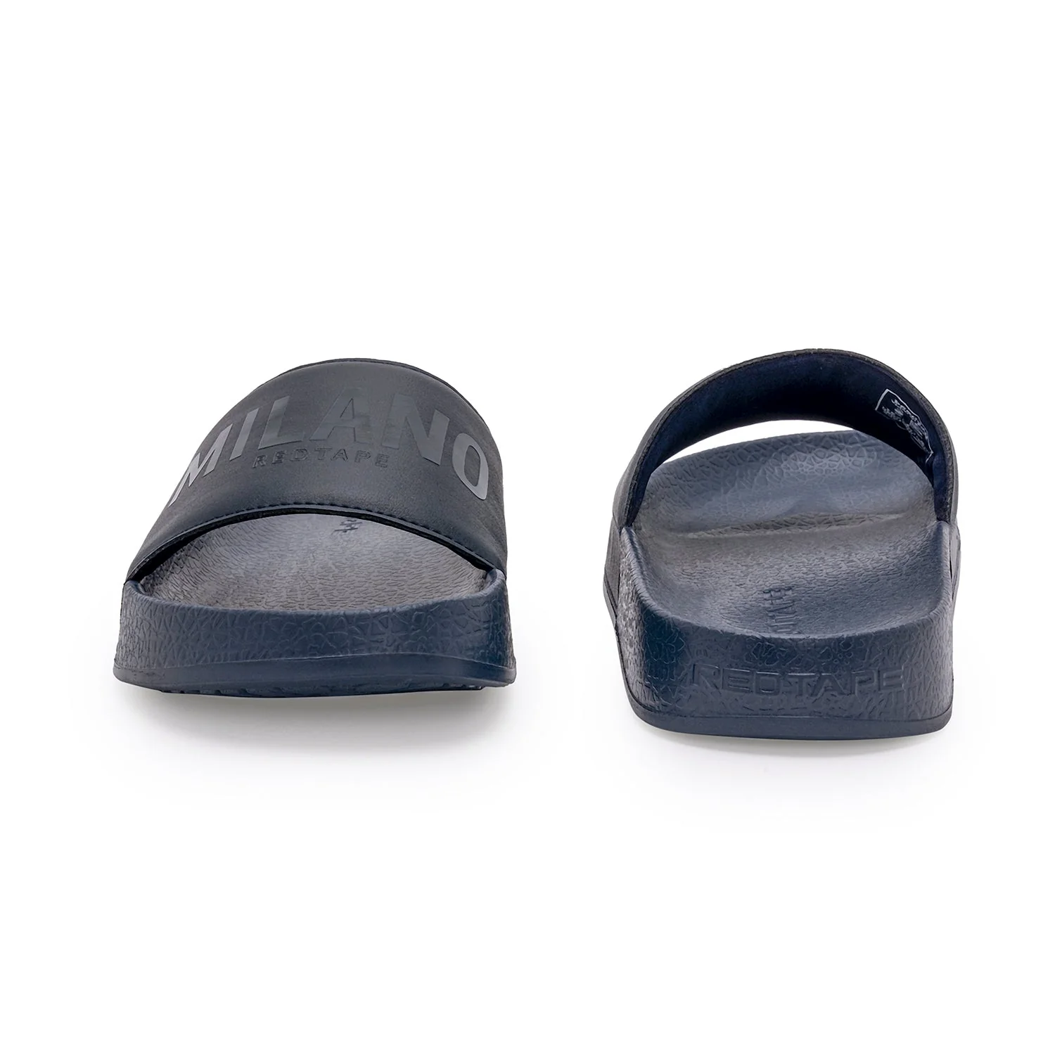 Mens Sliders in Navy | Casual Pool Sliders - Image 4
